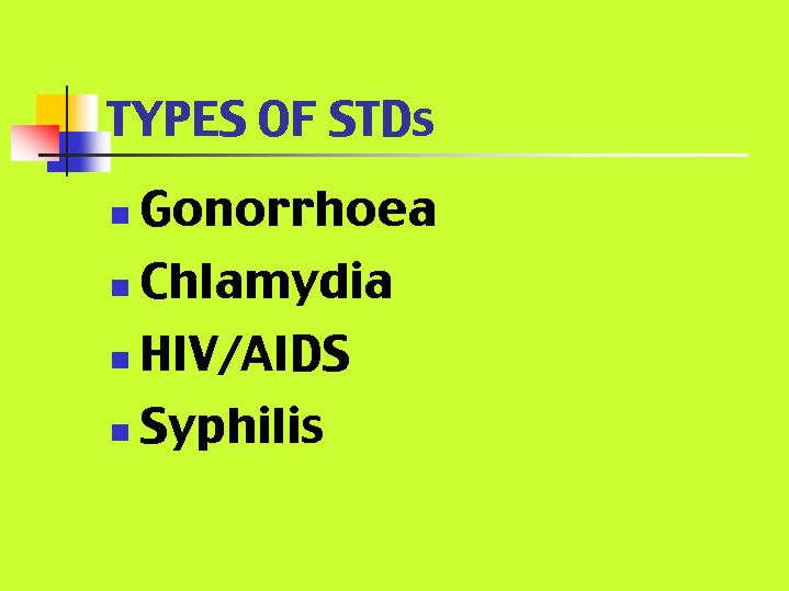 How Many Types Of Stds Are There